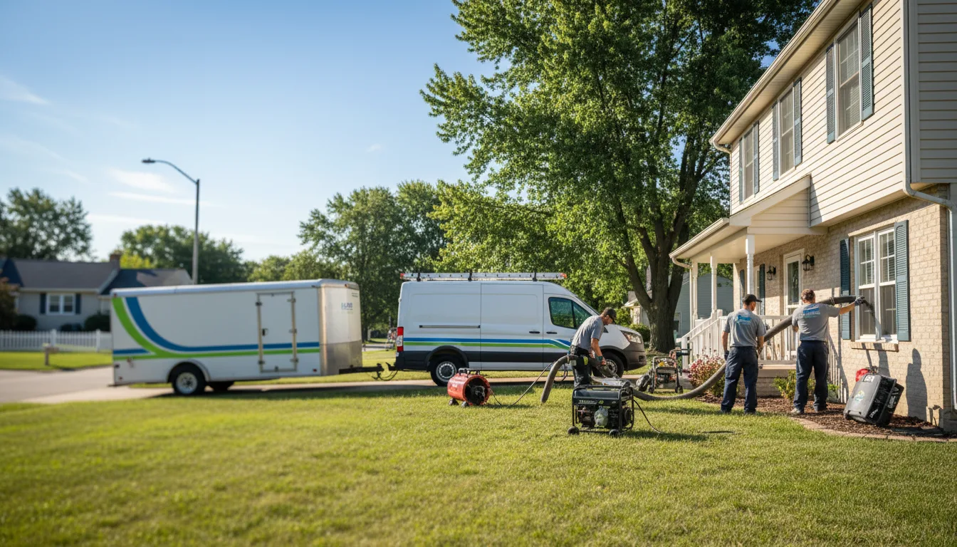 Flooded Basement Restoration And Cleanup With Repair in Bejou, MN near me